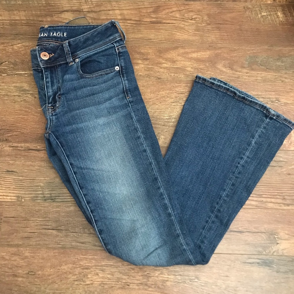 America Eagle boot cut jeans